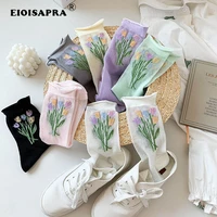 new product summer transparent ultrathin short socks comfortable breathable absorb sweat candy color candy color flowers women