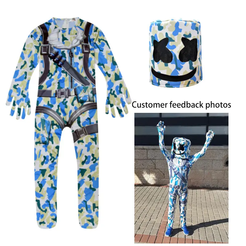 Новинка 2021 детские рождественские костюмы для косплея на Хэллоуин с героями