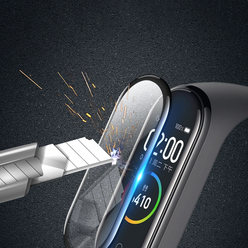 2 шт 3D полное покрытие экрана протектор для Xiaomi mi Band 4 мягкая защитная пленка на Xiomi Xao mi Band4 M4 умный Браслет не стекло