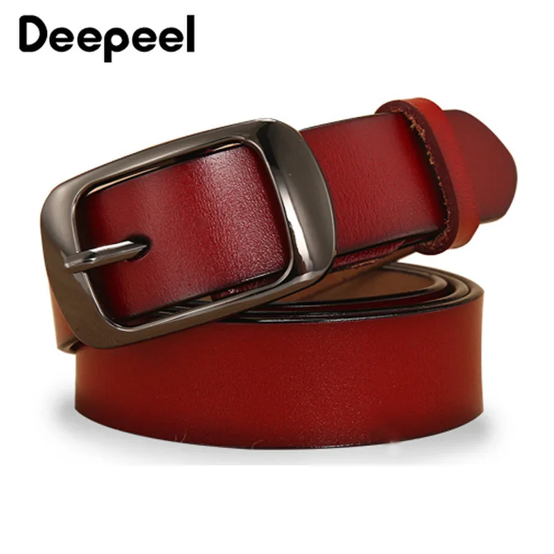 Deepeel 2 8*100-115 см женские ремни дикий кожаные в Корейском стиле с пряжкой на каждый