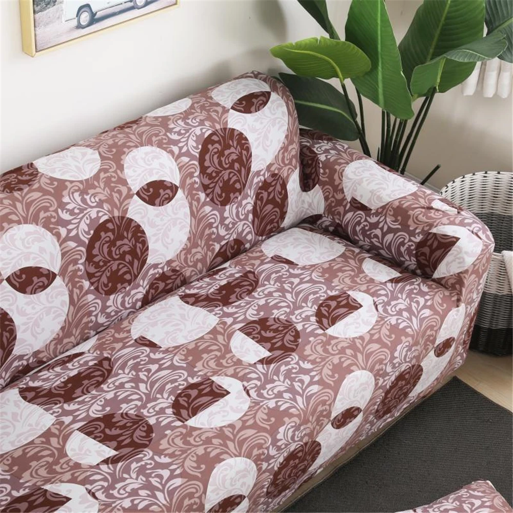

Bohemian Circle Slipcover Anti-slip Elastic Sofa Cover for Living Room Couch Cover Furniture Protector Sofa Towel 1/2/3/4-Seater