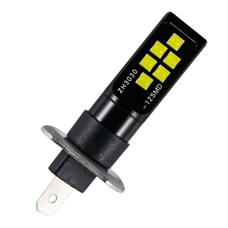 2 шт. H11 H8 H4 H1 H3 H7 9005 9006 3030 12SMD чипы туман светильник вождение автомобиля лампы авто светодиодный Canbus лампы дневные ходовые огни автомобиля, вождения, бега, 12V