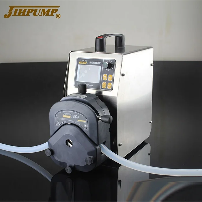 

JIHPUMP 11L 110v 220v 230v Small Peristaltic Pump yz35 Large Volume High Flow Water Liquid Dosing Tube Infiltration Pumps