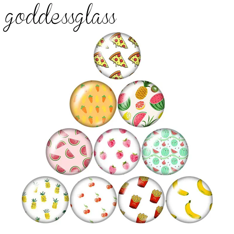 Новинка милая фотография стеклянный кабошон с плоским основанием для фото 10 шт. 12