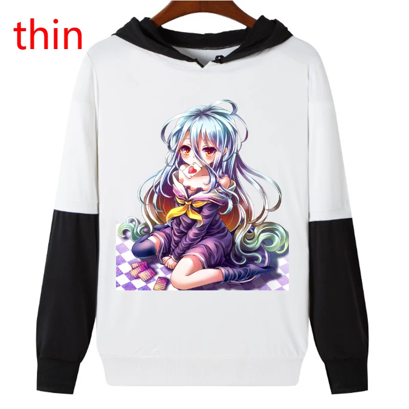 

Anime NO Game NO LIFE 3D Hoodies Kids/men/women / Fashion Long Sleeve Sweatshirts Anime Hoodie