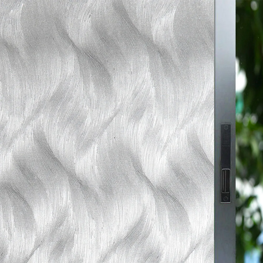 Оконная пленка Водонепроницаемая офисная с клеем стеклянная наклейка матовая