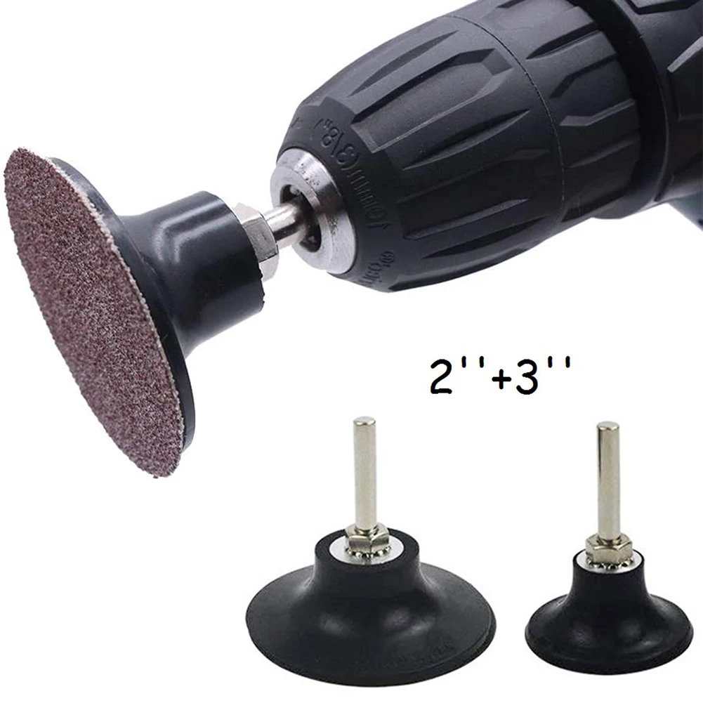 

Roll & Lock Sanding Disc Holder Baker pad 1/4'' Shank 20000+3000 RPM 2pc 2X 2+3"