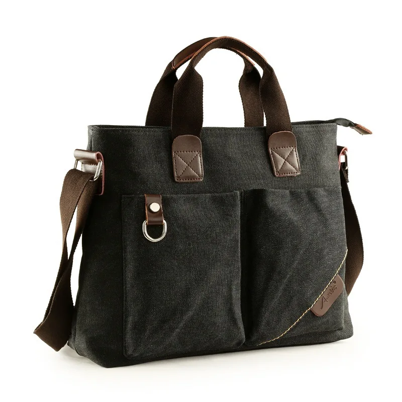 

Mens Bag 2021 New Trend Business Canvas Tote Outdoor Crossbody Bag Shoulder Bag Student Casual Bag Crossbody Bags for Men