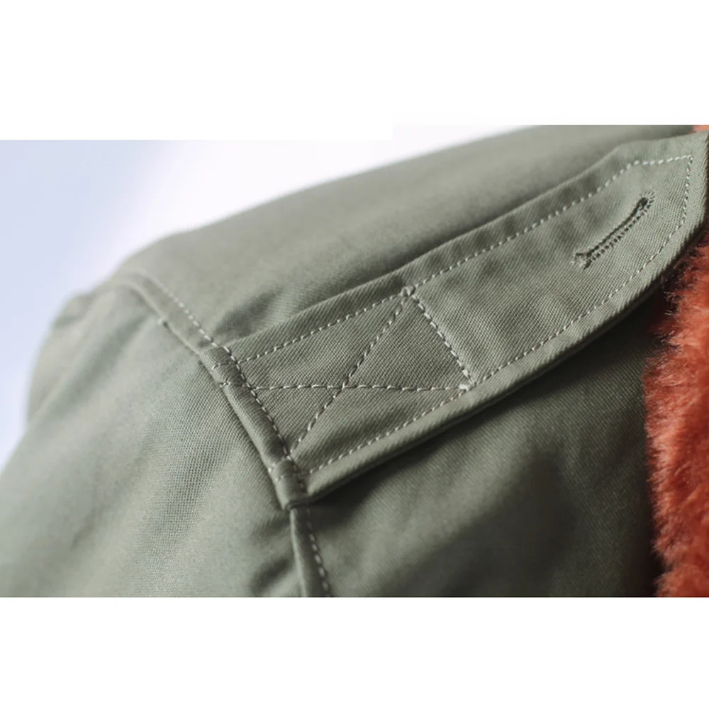 

Air Reproduction US Force B-10 Flight Jacket Fur Collar Vintage Bomber Aviator B10 Jacket Men's Military Uniform