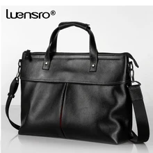 2021 New Cowhide Bag Male Briefcase Genuine Leather Casual Men's Shoulder Bag Natural Cowskin Business Bag Satchel Men Briefcase