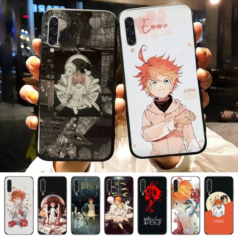 

The Promised Neverland anime Phone Case For Samsung galaxy A S note 10 7 8 9 20 30 31 40 50 51 70 71 21 s ultra plus