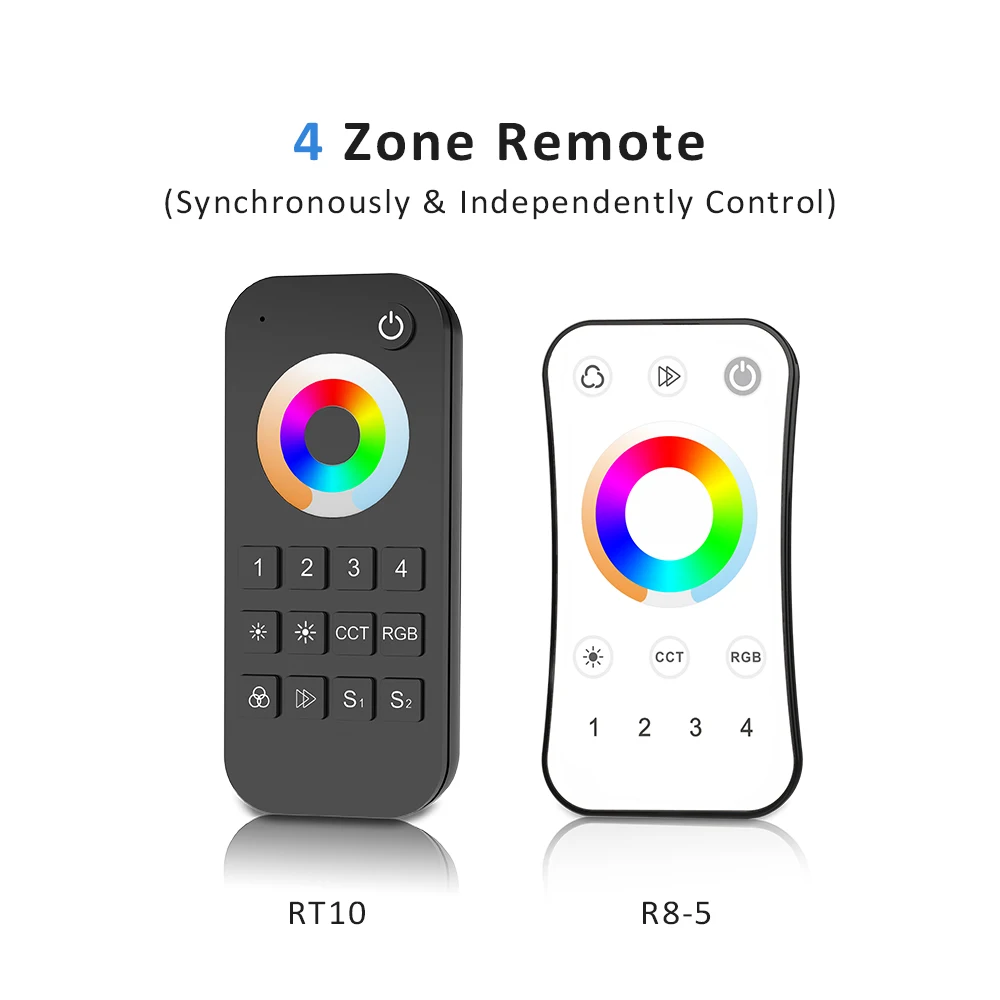 Контроллер RGB RGBW RGBWW RGBCCT 12 В 24 постоянного тока 25 А 5 каналов светодиодная