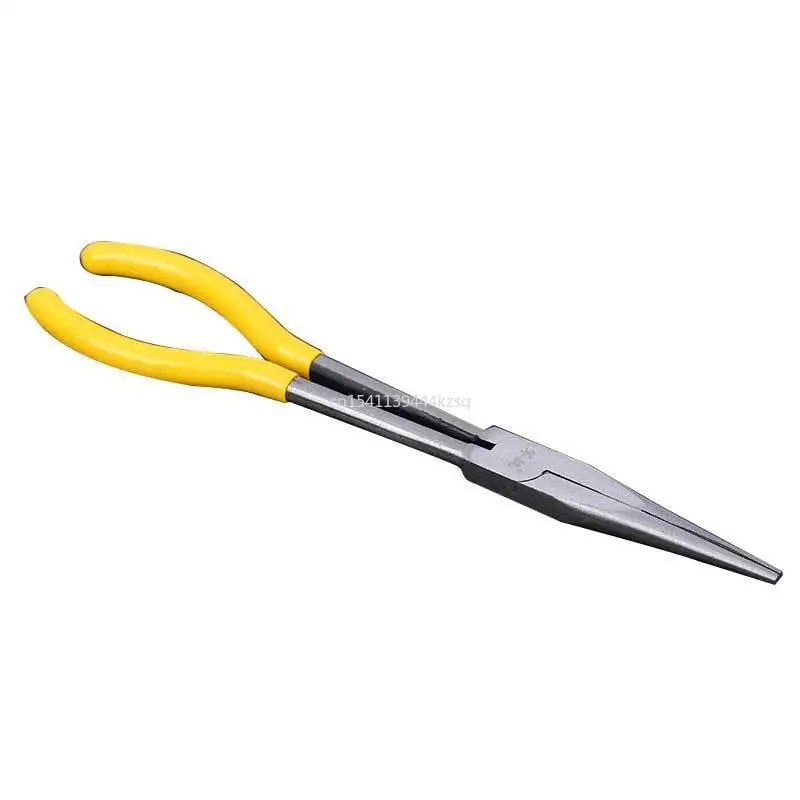 11" 90 Degree Extra Long Nose Pliers 0° 25° 45° O SHAPE Straight Hand Tool
