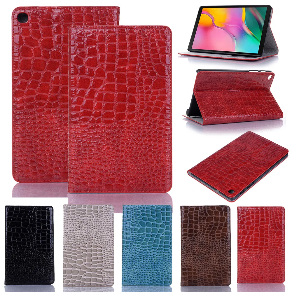 

Case for Samsung Galaxy Tab A 8.4 T307 SM-T307 2020 Funda Shell Crocodile Leather Flip Portable Cover Coque for Samsung Tab A