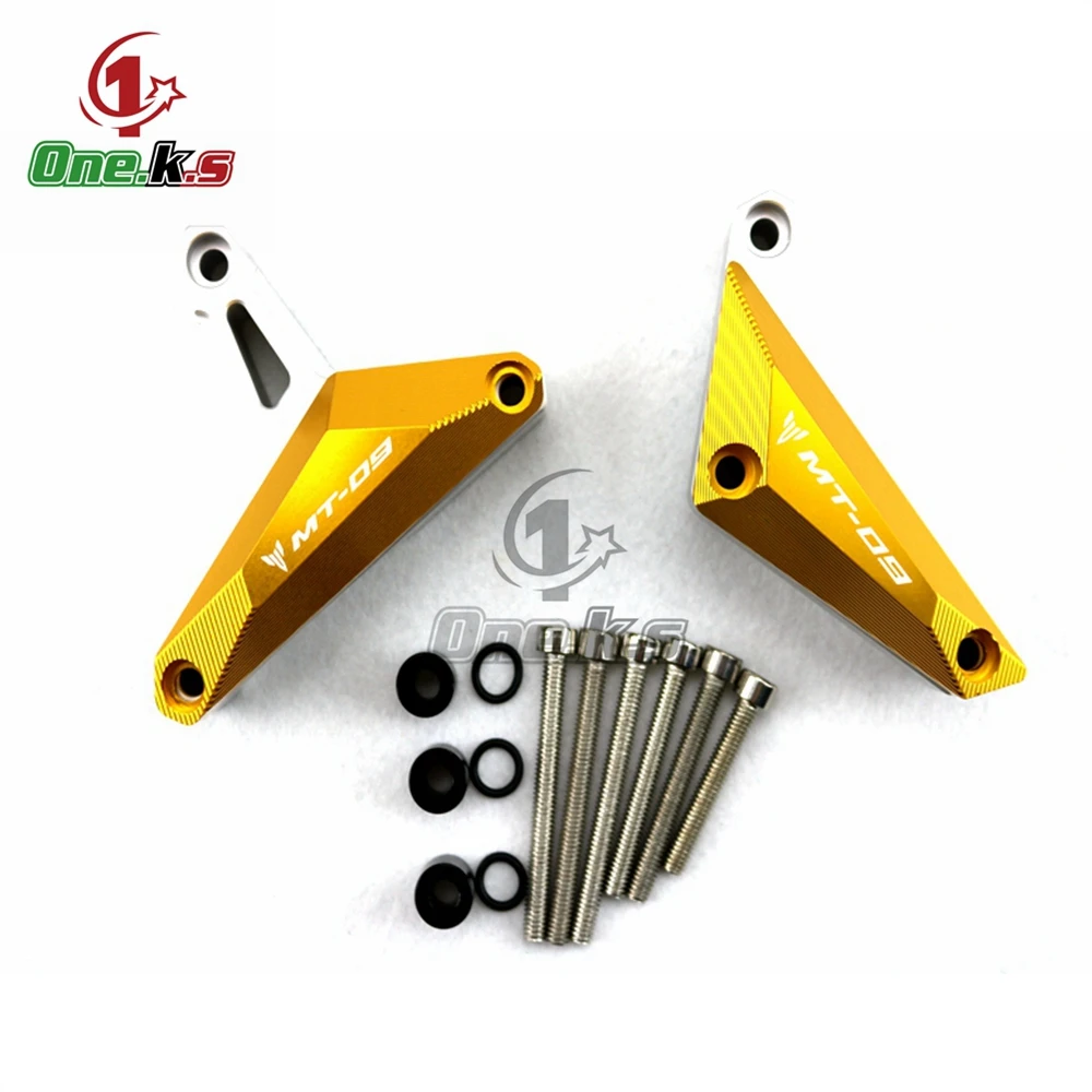 Aluminum Motorcycle Engine Sliders Guard Crash Pad Cover Falling Protector For YAMAHA FZ09 MT09 2014 2015 2016 2017 2018 2019 20 |