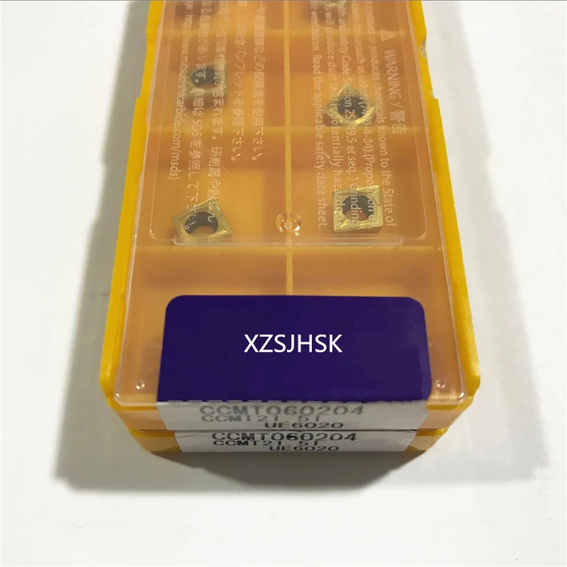 

20pcs CCMT060204 UE6020 CCMT21.51 CNC Carbide Inserts Machine Cutting Tools