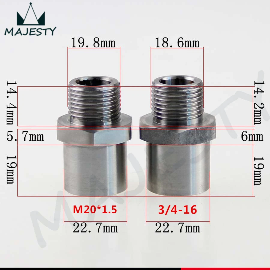 Сэндвич-пластина для фильтра масляного радиатора термостата 3/4 дюйма 16-UNF / M20 X1.5