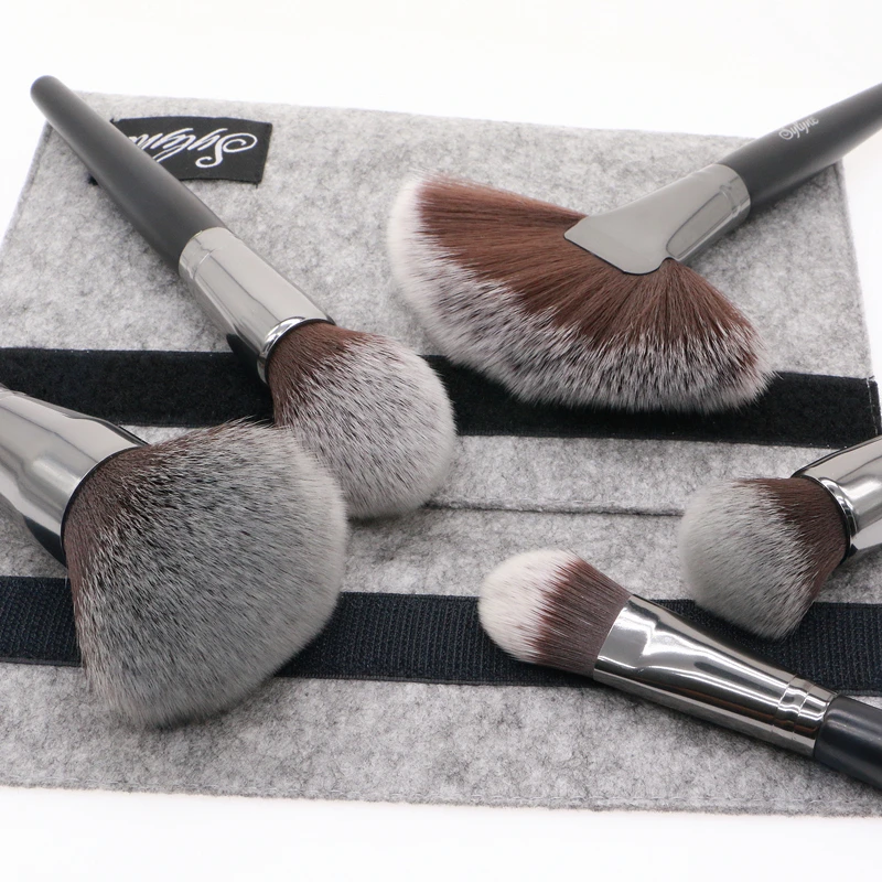 Sylyne Профессиональные кисти для макияжа 15шт высокое качество Классические мягкие