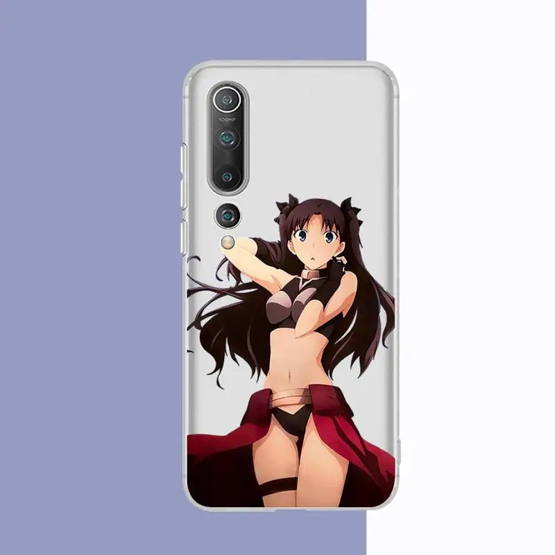 TOPLBPCS Fate Stay Night Rin Tohsaka чехол для телефона Xiaomi 10t pro 11 Note10lite Redmi 5plus 7A 8 K20pro 9A Note 9 Pro Max s 10 |