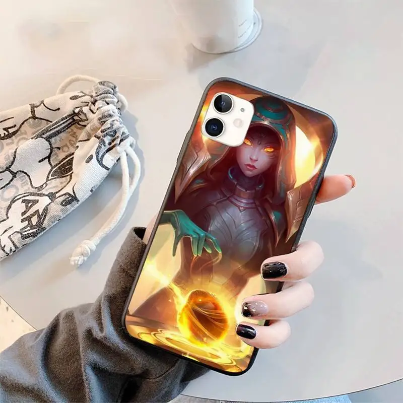 

lol Legend Game Art Phone Case for iPhone 11 12 mini pro XS MAX 8 7 6 6S Plus X 5S SE 2020 XR