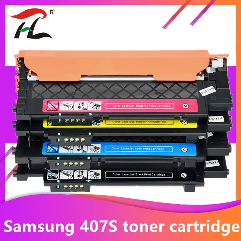 Совместимый CLT 407S 409S K409S clt k407S K407S 407s тонер картридж для Samsung CLP 320 325W CLX 3185FW