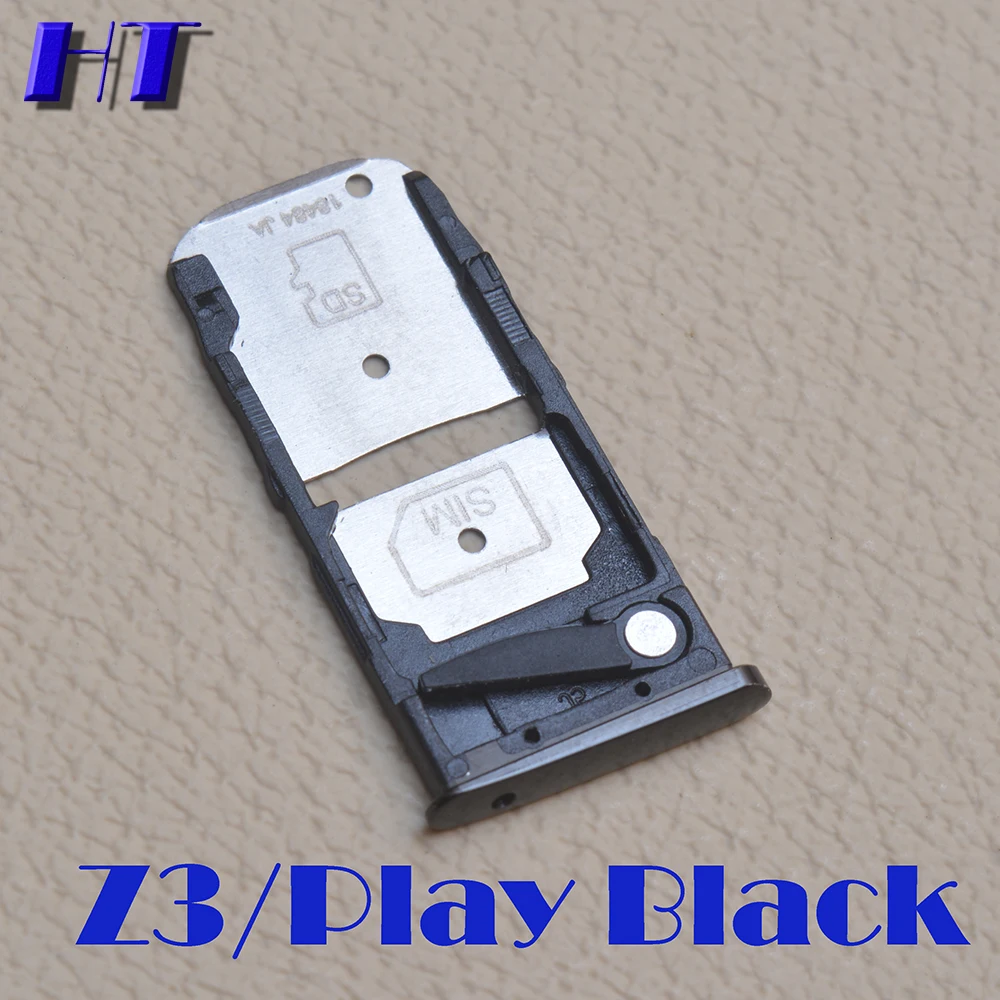 10 шт./лот новый лоток для SIM-карты + Micro SD-карты Motorola Moto Z2 Force Z3 play |