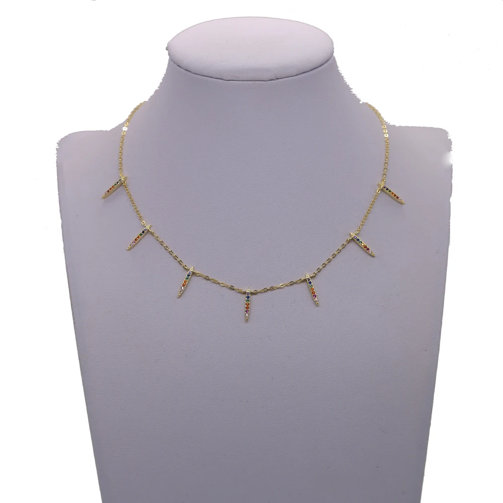 Романтичное женское ожерелье из серебра 925 пробы популярная модная цепочка