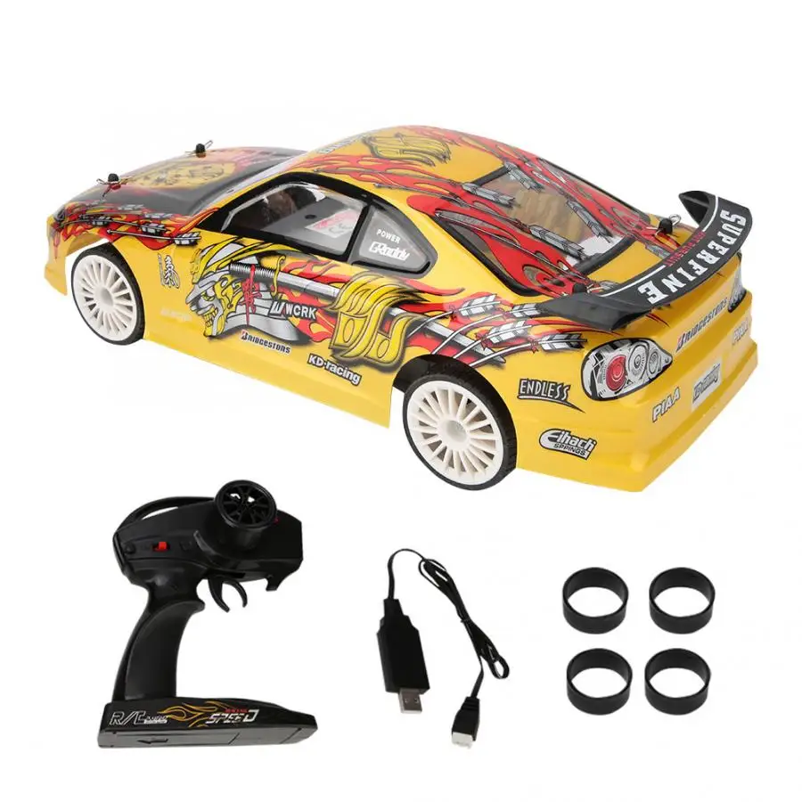 2 4 ГГц RC Drift Скорость автомобиля Дистанционное управление Электрический гоночный