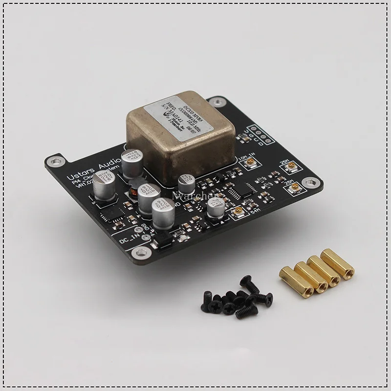 

Nvarcher HiFi Audio Clock Board OCXO Constant Temperature Crystal Oscillator Upgrade Crystal For Raspberry Pi 4B