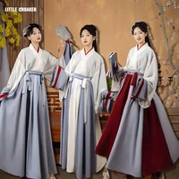 chinese traditional hanfu dress tang suit tops skirt men women japanese samurai cardigan kimono yukata robe gown cosplay costume