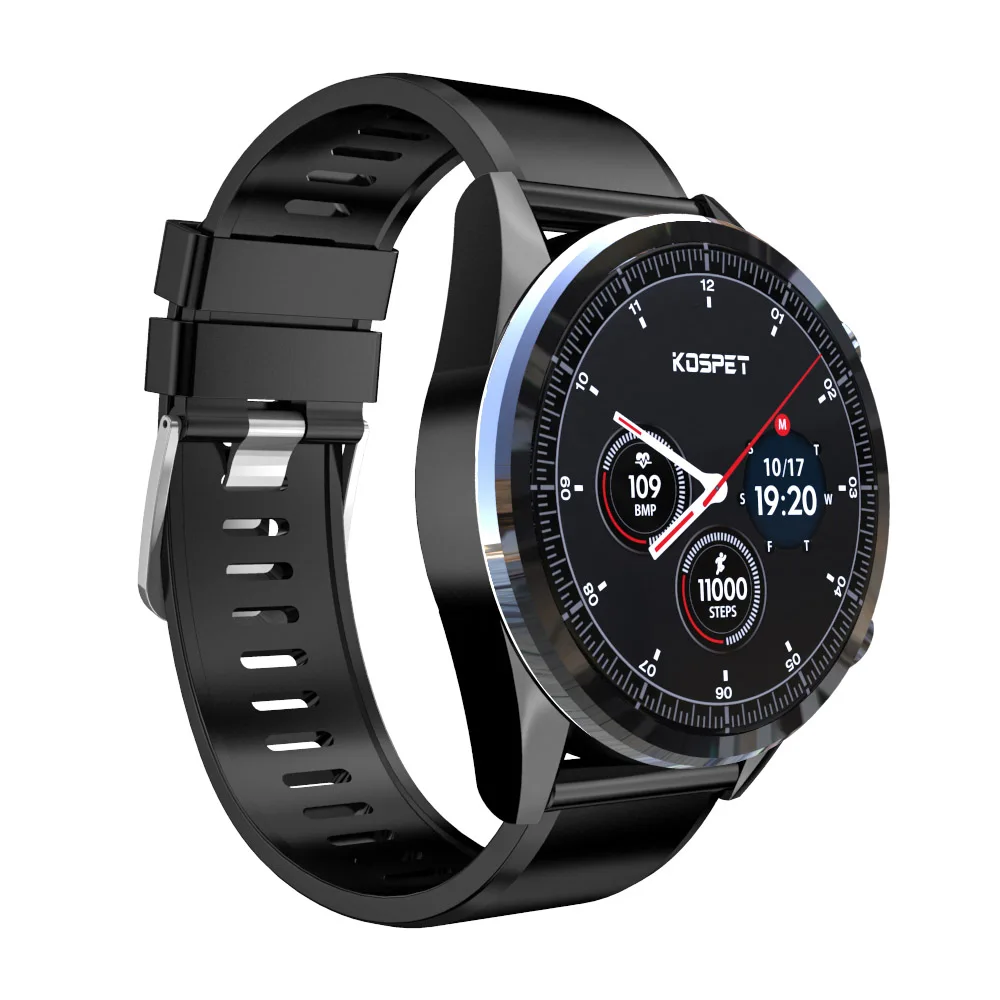 Kospet Hope 4G Smartwatch телефон Android7.1.1 3 ГБ+ 32 ГБ 1,3" AMOLED wifi/gps/ГЛОНАСС 8.0MP IP67 Водонепроницаемый MT6739 Смарт-часы для мужчин - Цвет: 3GB RAM 32GB ROM