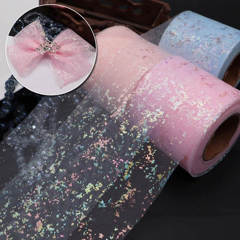 Высокая плотность органза и фатиновыми лентами для DIY ручной работы Hairbow ремесла