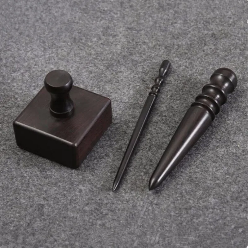 Кожаные кромки шлифовальный стержень сандаловое дерево обрезки полированные