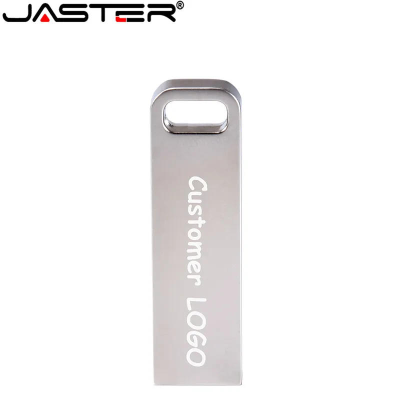 Высокоскоростной флеш накопитель JASTER USB 2 0 металлический серебристый 4 ГБ 16 32 64