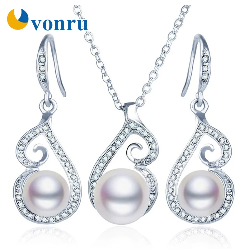 Нежный жемчуг лучший ювелирный набор невесты простая мода ожерелье из ключицы