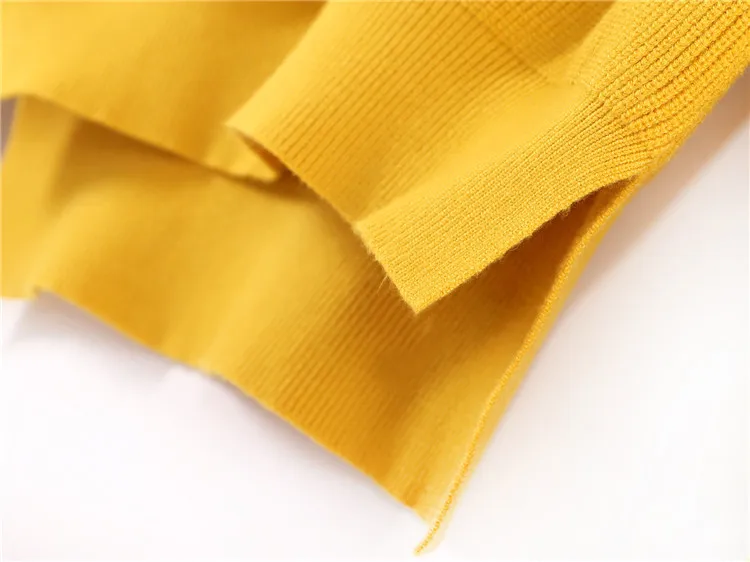 Женский толстый свитер с высоким воротом большого размера в Корейском стиле