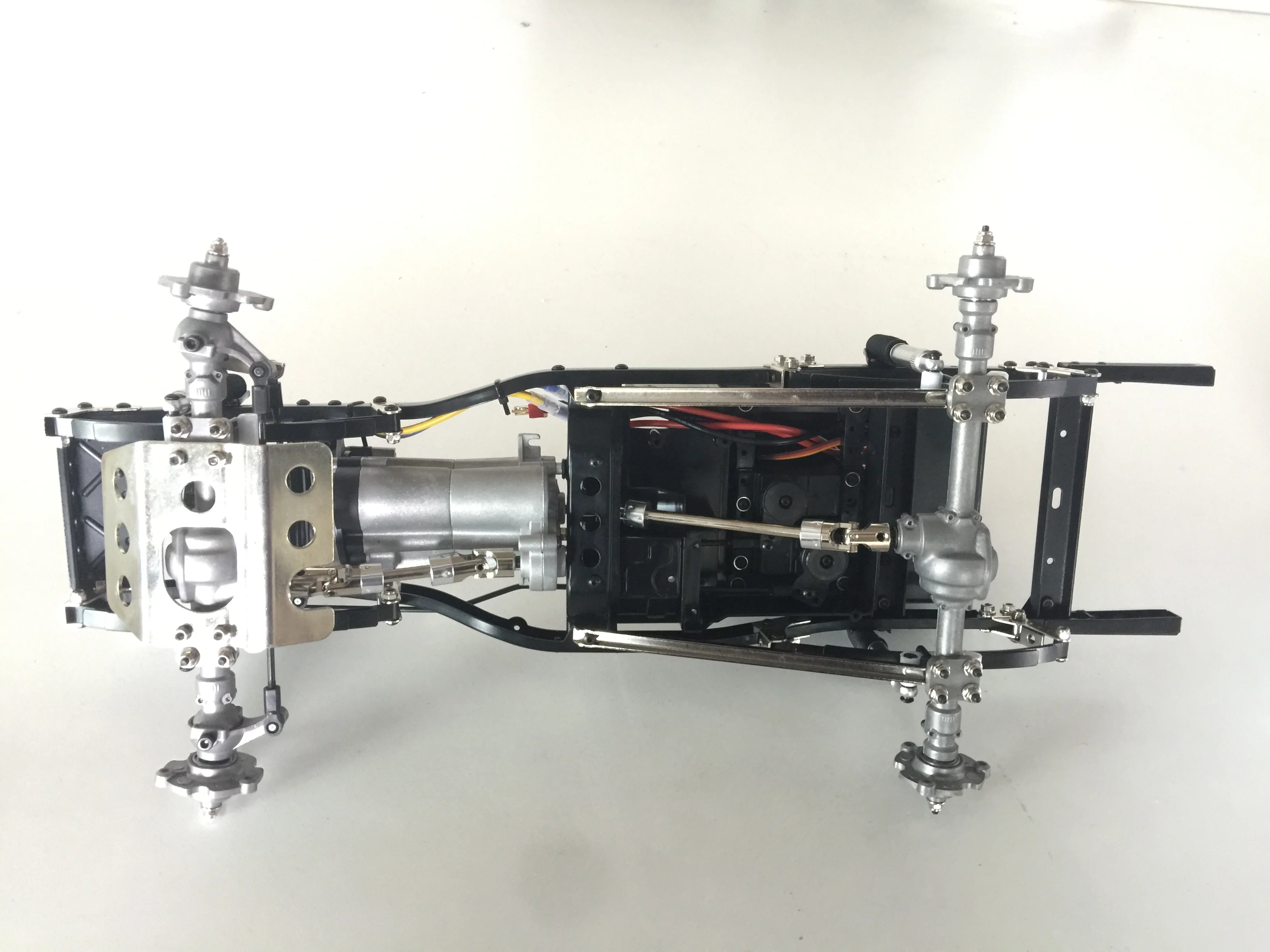 

HG 1/10 RC Pickup Model 4*4 Rally Car Racing Crawler RTR Motor LED Sounds System TH05148-SMT6