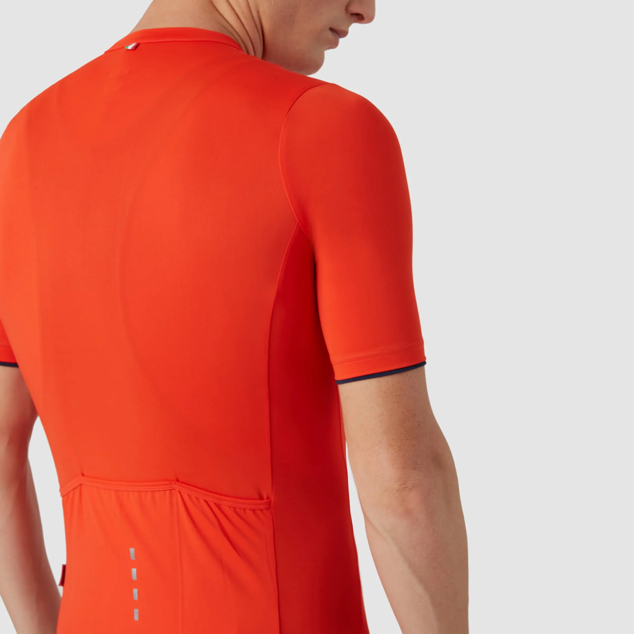 2021 Ropa ciclismo Pro team с коротким рукавом летняя оранжевая дорожная одежда для езды на