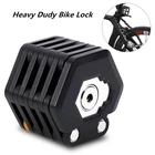 Складной Замок для горного и дорожного велосипеда, цепной замок гамбургера, защита от кражи, для электрического скутера, электровелосипеда