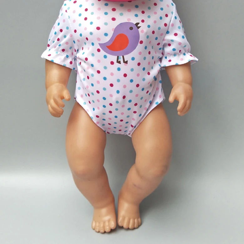 Набор одежды для куклы 18 дюймов, Одежда для кукол 1" 43 см, bebe, аксессуары для новорожденных, подарки для маленьких девочек