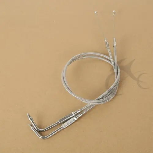 Кабель дроссельной заслонки из нержавеющей стали для мотоцикла 80/90/120/130 см Harley