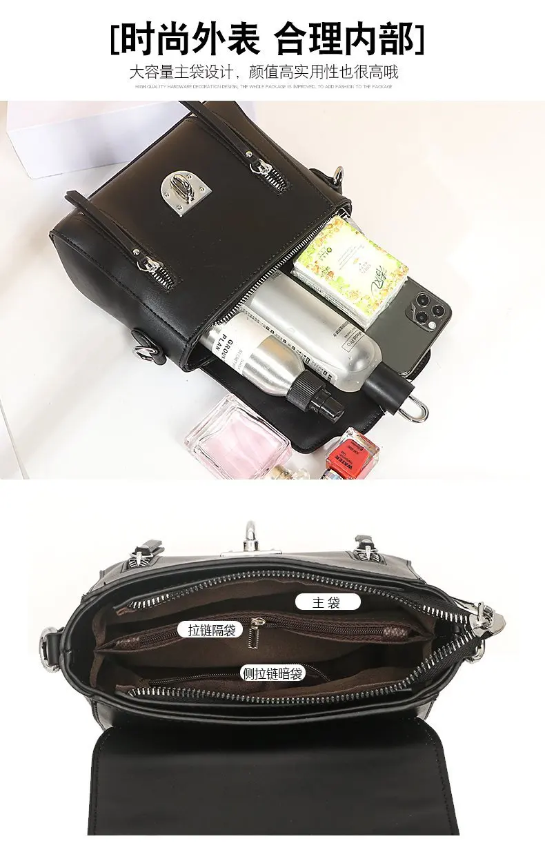 

Women's Bags Luxury Pu leather Crossbody Bags For Women Shoulder Bags 2021 New Female Handbags Designer Women Handbags Messenger