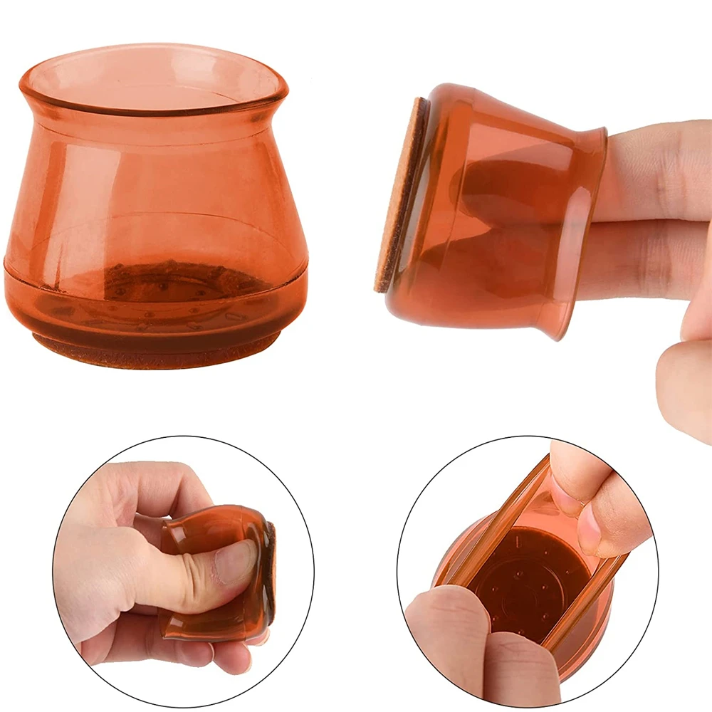 24 шт. силиконовые чехлы для ножек стула #20 | Обустройство дома