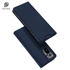 Кожаный чехол-книжка DUX DUCIS Skin Pro для Xiaomi Redmi Note 10, роскошный Магнитный чехол-Кошелек, Чехол-книжка для Redmi Note10, чехлы