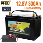 12,8 v 300AH lifepo4 батарея с BMS 12V 300Ah Аккумулятор для экшн-камер go to cart UPS бытовой инвертирующий усилитель гольф-кары с зарядным устройством