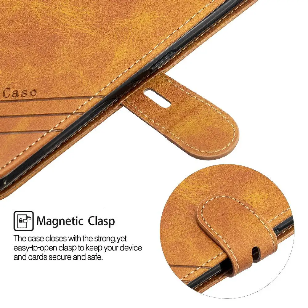 Чехол для OPPO F11 из мягкой кожи с точным вырезом и застежкой пряжкой