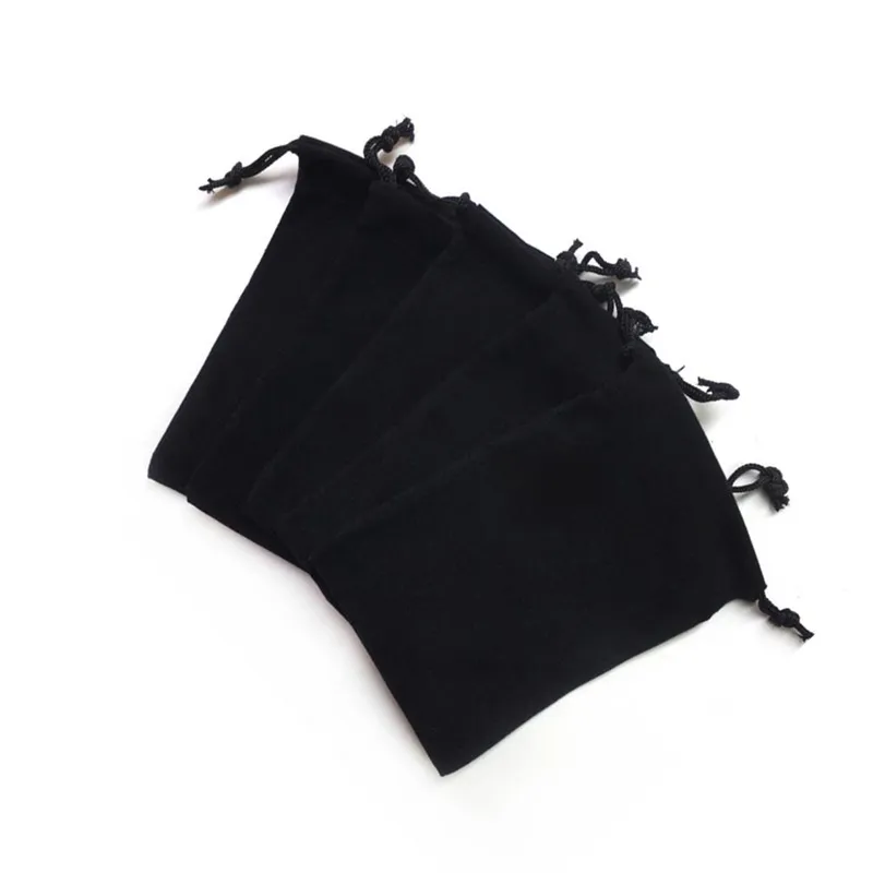 1 шт. бархатная подарочная упаковка мешков для ювелирных изделий с кулиской