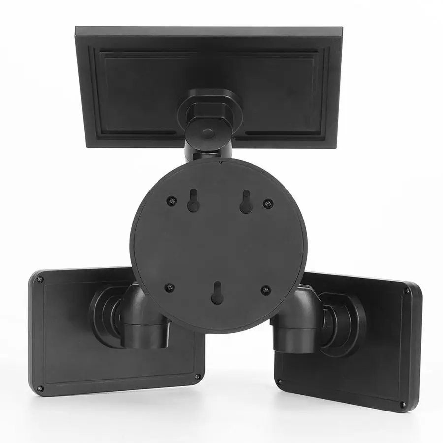 Уличный настенный фонарь на солнечной батарее 48 светодиодов 360 градусов|Уличные