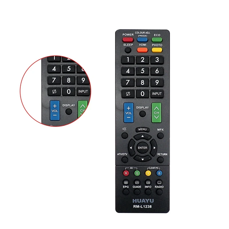 Универсальный пульт дистанционного управления для LCD LED TV HD плазменная