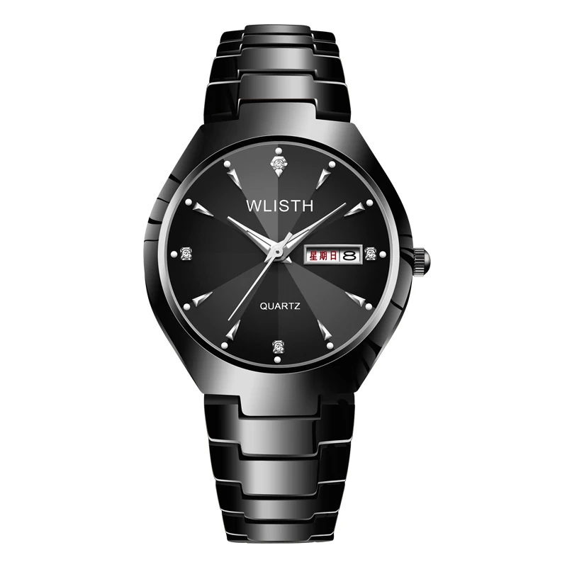 

WLISTH Watch Men Top Brand Luxury Sport Watch Full Steel Auto Date Watches Men's Watch Clock erkek kol saati reloj hombre